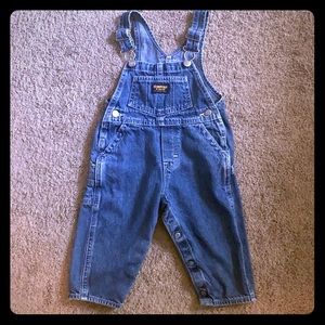 OSHKOSH B’GOSH OVERALLS - 18 months - Blue Denim